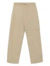 Nanushka Straight-leg Cargo Trousers In Neutral