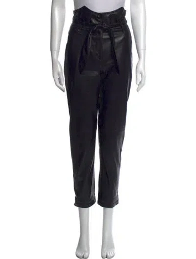 Pre-owned Nanushka Straight Leg Pants In Blue