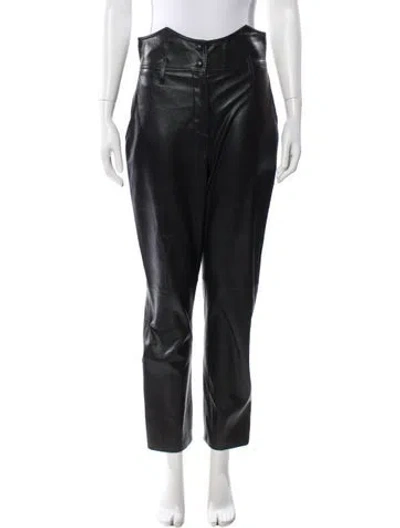 Pre-owned Nanushka Straight Leg Pants In Gray