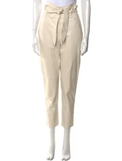 Pre-owned Nanushka Straight Leg Pants In Neutral