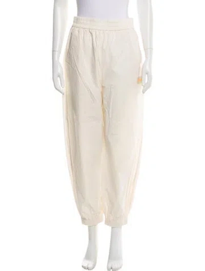 Pre-owned Nanushka Straight Leg Pants In Neutral