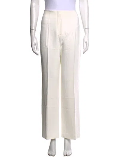 Pre-owned Nanushka Straight Leg Pants W/ Tags In White