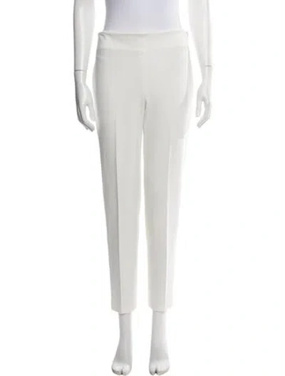 Pre-owned Nanushka Straight Leg Pants In White