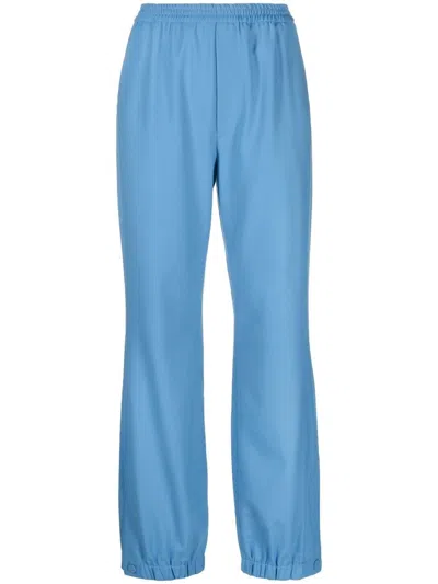Nanushka Gerade Jogginghose In Blue