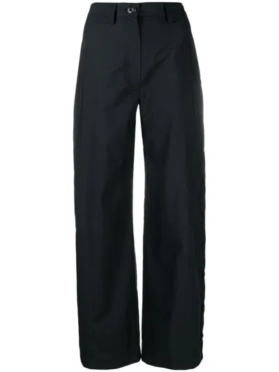 Nanushka Straight-leg Trousers In Black