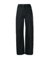Nanushka Straight-leg Trousers In Black