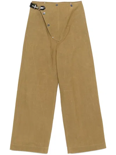 Nanushka Hose Mit Geradem Bein In Braun