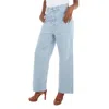 Nanushka Sun Bleach Josine Wide-leg Denim Jeans In Blue