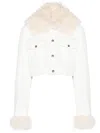 Nanushka Sutton Jacket In White