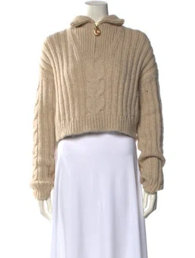 Pre-owned Nanushka Sweater In Neutral