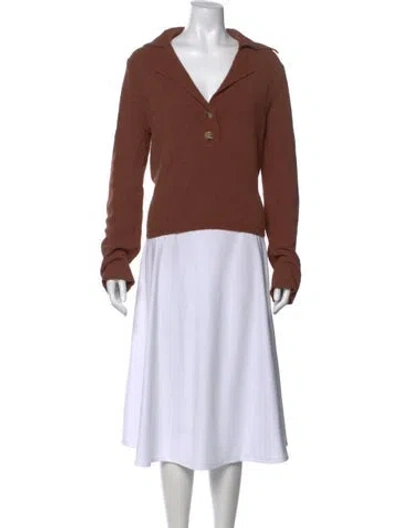 Pre-owned Nanushka Sweater In Neutral
