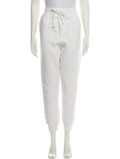 Pre-owned Nanushka Sweatpants In White