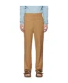 Nanushka Tailored Suit Trousers In Brown