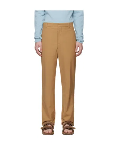 Nanushka Tailored Suit Trousers In Brown