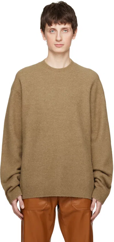 Nanushka Tan Jetse Sweater In Camel