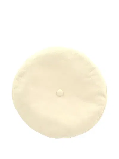 Pre-owned Nanushka Tarone Button Beret In Neutral