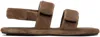 Nanushka Taupe Tarrus Sandals In Taupe