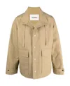 Nanushka Technical Bomber Jacket In Nude