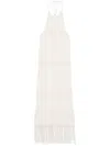 Nanushka Textured Midi Dress In Neutrals