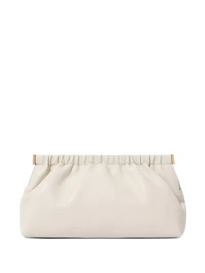 Nanushka The Bar Clutch Bag In White