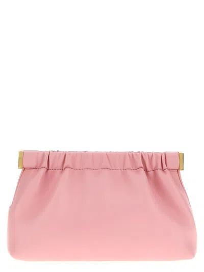 Nanushka The Bar Clutch In Pink