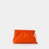Nanushka Tasche Bar Clutch Mini Aus Leder Vegan In Orange