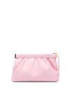 NANUSHKA THE BAR RUCHED CLUTCH BAG