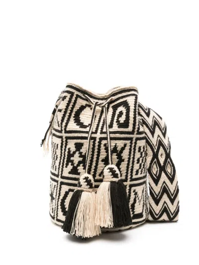 Nanushka The Bucket Bag In Neutrals