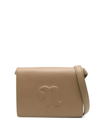 Nanushka The Concertina Schultertasche In Brown