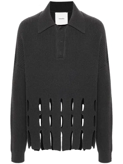 Nanushka Thiago Sweater In Grey