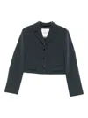 Nanushka Three-button Blazer In Blue
