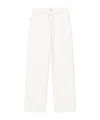 Nanushka Tied-waist Wide-leg Jeans In White
