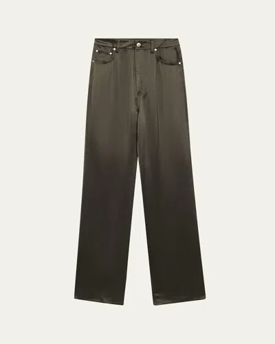 NANUSHKA TITA STRAIGHT-LEG SATIN PANTS