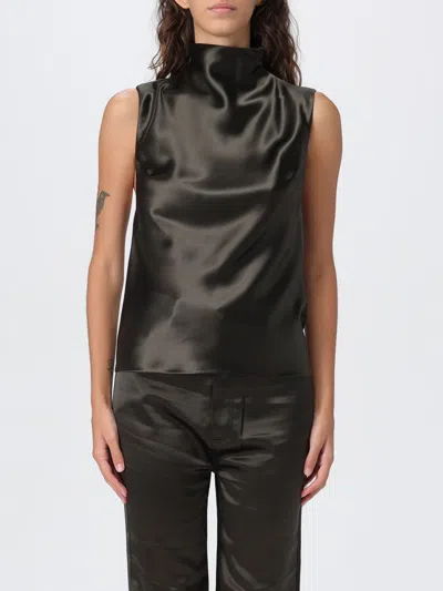 Nanushka Top  Woman Color Green In Black