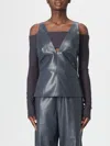 Nanushka Top  Woman Color Grey In Gray
