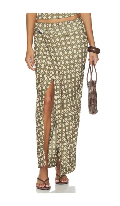Nanushka Tozi  스커트 In Rattan Polka