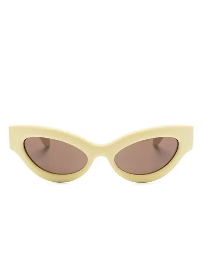 Nanushka Trysta Cat-eye Sunglasses In Multi