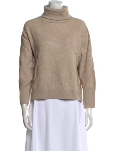 Pre-owned Nanushka Turtleneck Sweater In Neutral