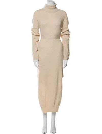 Pre-owned Nanushka Turtleneck Sweater In Neutral