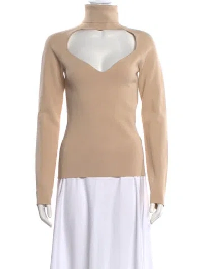 Pre-owned Nanushka Turtleneck Sweater In Neutrals