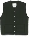 Nanushka Tymen Gilet In Green