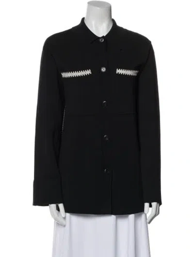 Pre-owned Nanushka Utility Jacket In Black