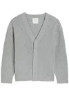 Nanushka Varten Wool And Cashmere-blend Cardigan In Blue