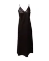 Nanushka Vegan Leather Slip Dress In Purple Polyester In Purple