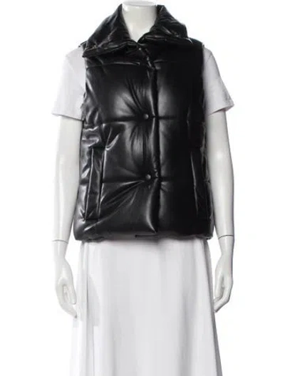 Pre-owned Nanushka Vest In Black
