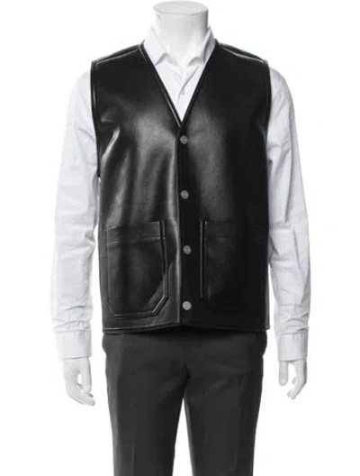 Pre-owned Nanushka Vest In Black
