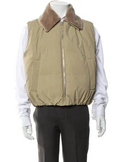 Pre-owned Nanushka Vest In Green