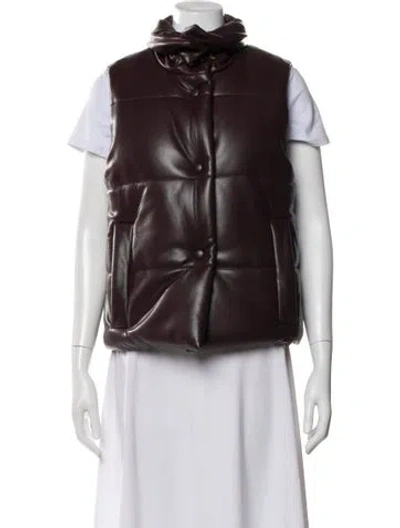 Pre-owned Nanushka Vest In Purple