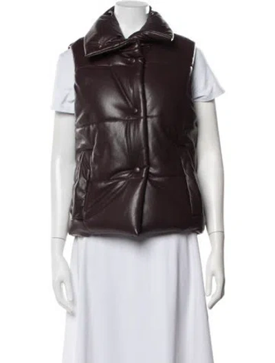 Pre-owned Nanushka Vest In Purple