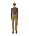 Nanushka Vinni Cropped Trousers In Brown